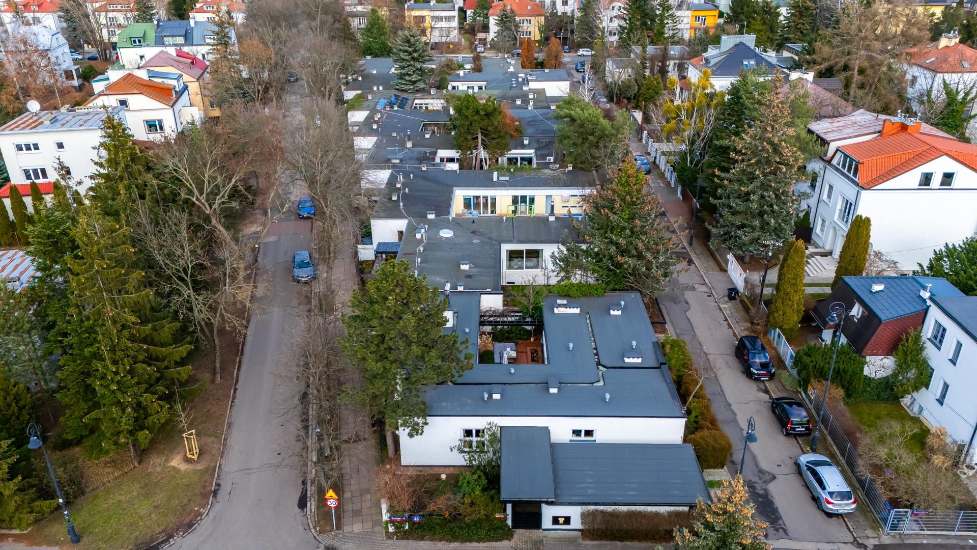 Atrialne domy przy ulicy Orężnej