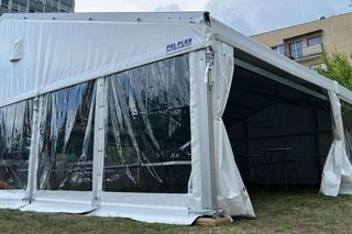 Wandale zniszczyli namiot Zupy na Pietrynie