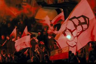 Marsz Niepodległości w Warszawie w filmie Imperium
