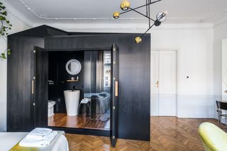 Mobilne łazienki w hotelu Autor Rooms