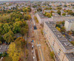 Remont ul. Wojska Polskiego w Łodzi