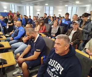 Społeczność sportowców i kibiców rugby z Siedlec uczciła największy z dotychczasowych sukcesów w historii klubu