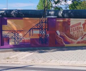 Nowy mural na Pogodnie