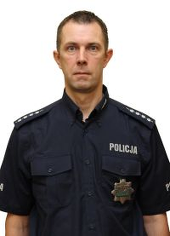 aspirant sztabowy  Arkadiusz Kordaszewski (KOMISARIAT POLICJI I W BIAŁYMSTOKU)