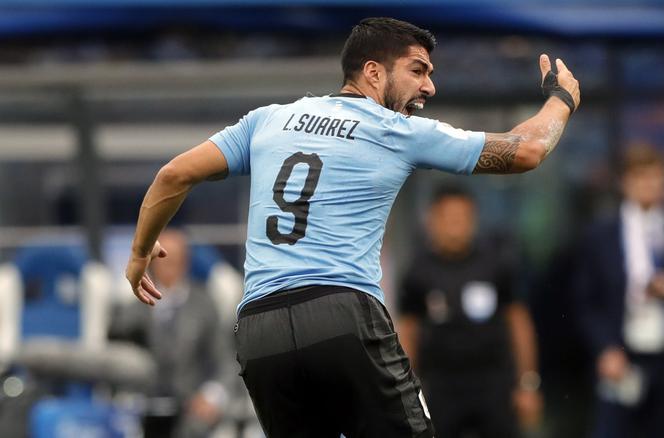 MŚ Rosja 2018. Ćwierćfinał: Urugwaj-Francja: Luis Suarez