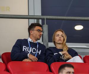 Kibice na meczu Ruch Chorzów - Stal Mielec