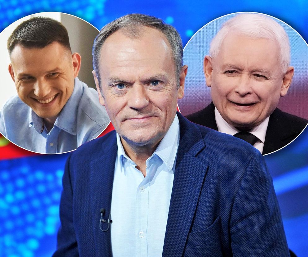  Tusk, Kaczyński, Mentzen