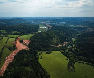 Autostrada D11 w Czechach - zdjęcia z budowy - sierpień 2025