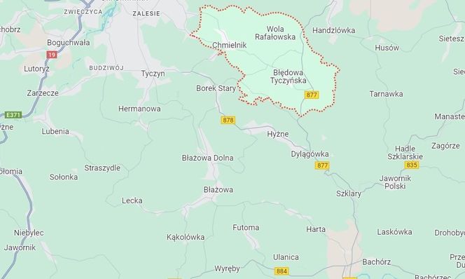 7. Chmielnik, gmina wiejska: 5468 na jednego mieszkańca