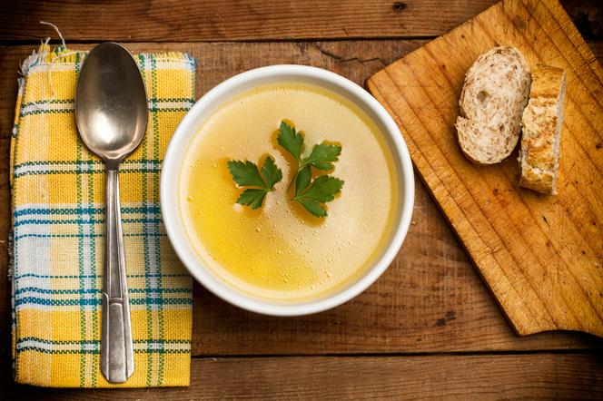 Warzywna zupa krem według kuchni pięciu przemian