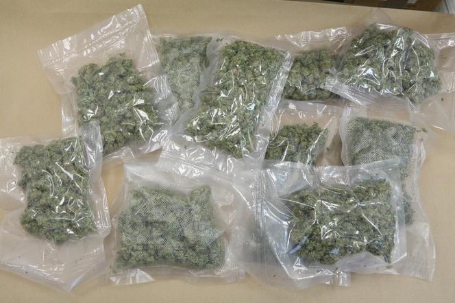 Policjanci ujawnili 250 gramów marihuany