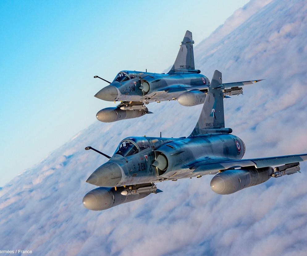 Ukraina z francuskimi samolotami. Francja ogłasza „transfer” Mirage-2000-5 