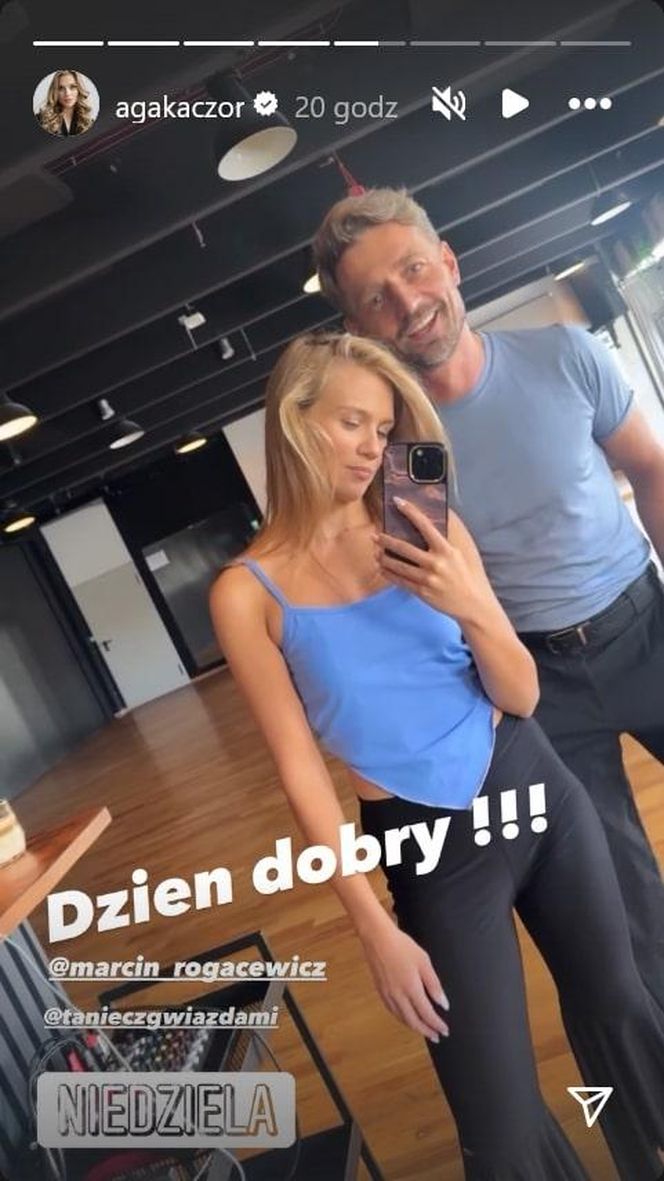 Agnieszka Kaczorowska dumna jak nigdy. Rogacewicz? Mokry od góry do dołu!