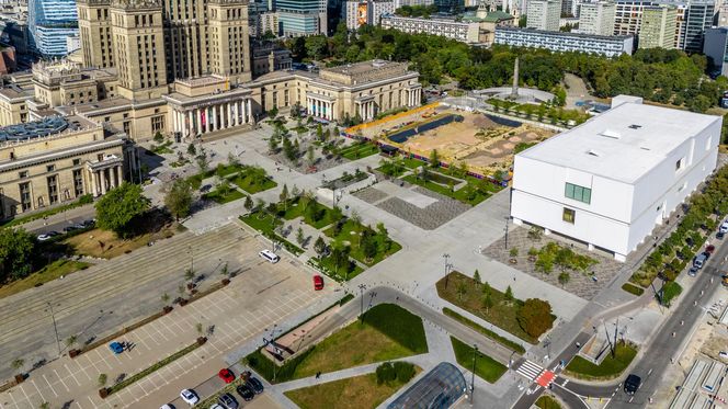 Plac Centralny Warszawa, sierpień 2025