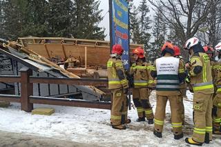 Eksplozja gazu na Gubałówce. Poparzony mężczyzna trafił do szpitala