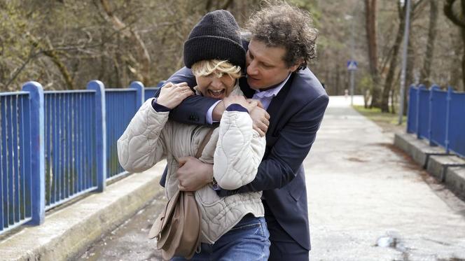 Barwy szczęścia odc. 2693. Bożena (Marieta Żukowska), Rafał Zaborski (Wojciech Solarz)