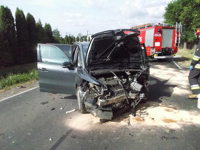 Wypadek w Ciechanowie na ul. Przasnyskiej (19 sierpnia)
