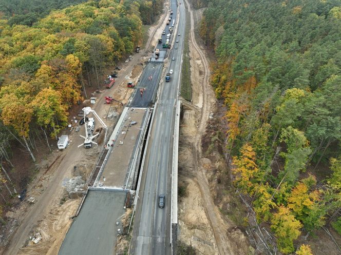 Budowa dwóch odcinków S3 między Świnoujściem i Troszynem. Nowe zdjęcia 