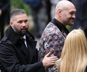 Tyson Fury na pogrzebie Ricky'ego Hattona