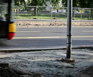 Rusza budowa trasy tramwajowej na Wilanów. Duże utrudnienia na Mokotowie