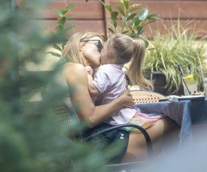 Agnieszka Kaczorowska i Marcin Rogacewicz wybrali się na rowery 