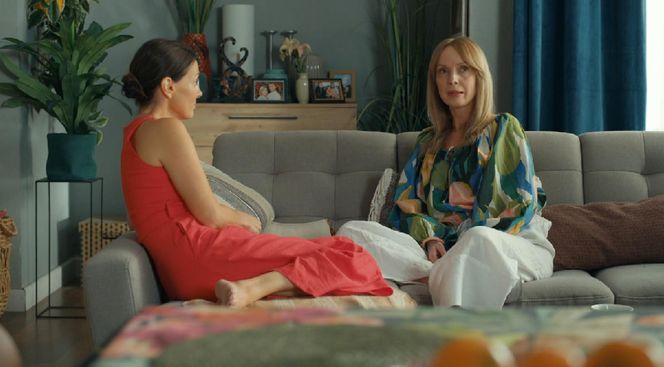 Barwy szczęścia, odcinek 3144. Kasia (Katarzyna Glinka), Agnieszka (Katarzyna Tlałka)