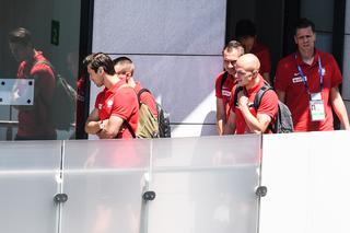 Grzegorz Krychowiak, Rafał Kurzawa, Artur Jędrzejczyk i Wojciech Szczesny