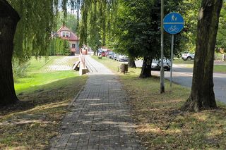 Promenada nad Jeziorem Łoniewskim w Osiecznej