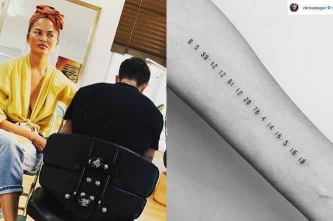 Nowy tatuaż Chrissy Teigen