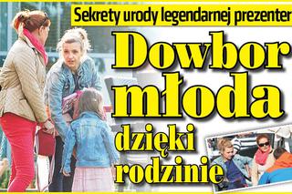 Katarzyna Dowbor młoda dzięki rodzinie