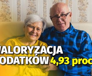 waloryzacja dodatków emeryckich 4,93 proc.
