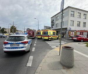 Kobieta wjechała z budynek Instytutu Lotnictwa. Cztery osoby poszkodowane