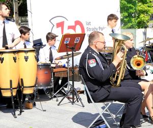 Piknik strażacki na Placu Teatralnym w Lublinie