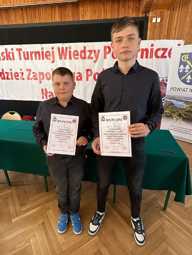 Powiatowe Eliminacje Ogólnopolskiego Turnieju Wiedzy Pożarniczej "Młodzież Zapobiega Pożarom"