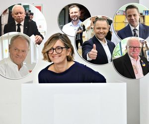 Kto przyszedł do urny z żoną, a kto z dziećmi? Politycy głosują całą parą!
