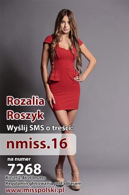 Miss Nasotlatek 16 Rozalia Roszyk