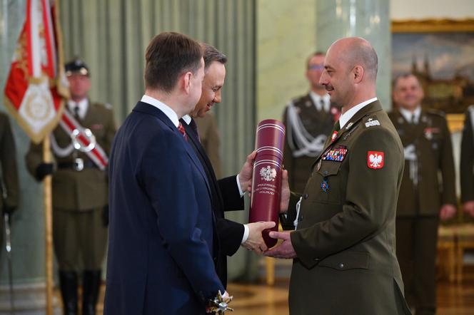 Andrzej Duda wręczył nominacje generalskie i admiralską