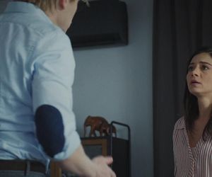 M jak miłość odc. 1879. Radek (Philippe Tłokiński), Iza (Adriana Kalska)