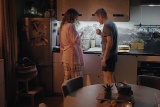 M jak miłość, odcinek 1855: Franka (Dominika Kachlik), Paweł (Rafał Mroczek)