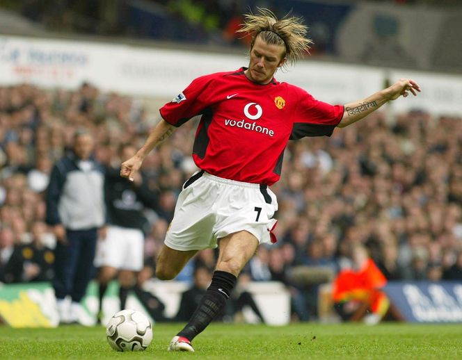 David Beckham pasowany na rycerza