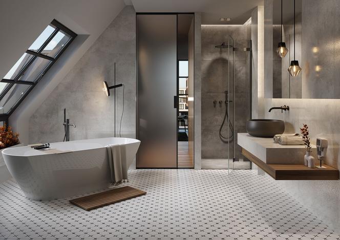 Łazienka w stylu loft