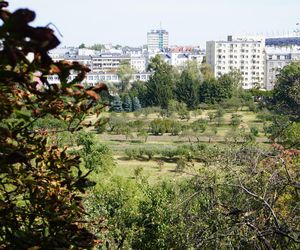 Ogród przyklasztorny sióstr szarytek w Warszawie