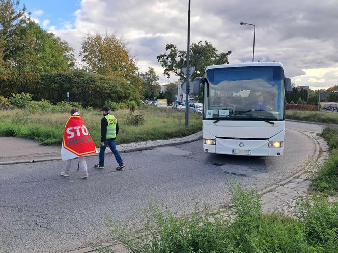 Protest mieszkańców Młynka