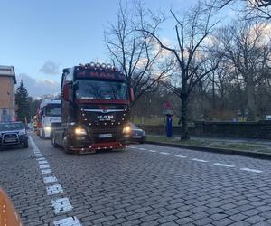 Protest przewoźników 