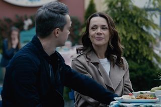 M jak miłość odc. 1880. Martyna (Magdalena Turczeniewicz), Jakub Karski (Krzysztof Kwiatkowski)