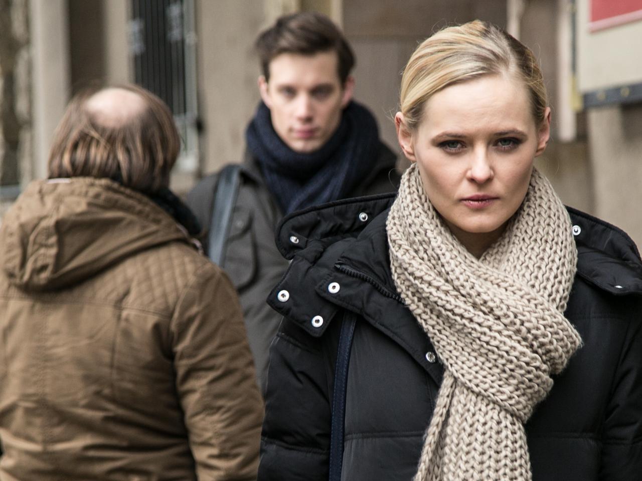 Prawo Agaty 7 sezon odc. 4.  Bartek (Michał Mikołajczak), Justyna (Karolina Kominek)