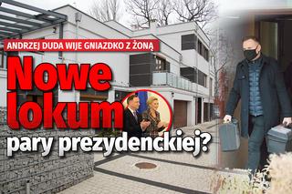 Andrzej Duda z żoną wije sobie gniazdko w Krakowie! Prezydent już z walizkami [ZDJĘCIA]