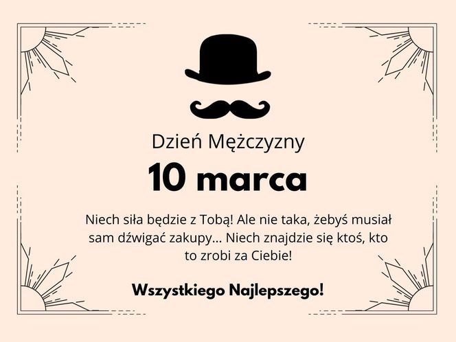 Dzień Mężczyzny - śmieszne życzenia i wierszyki