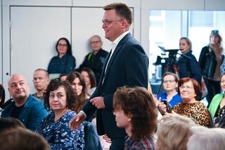 Przewodniczący Polski 2050 Szymon Hołownia