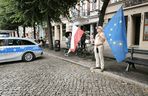 Manifestacja przeciwko niechęci do imigrantów w Lesznie 